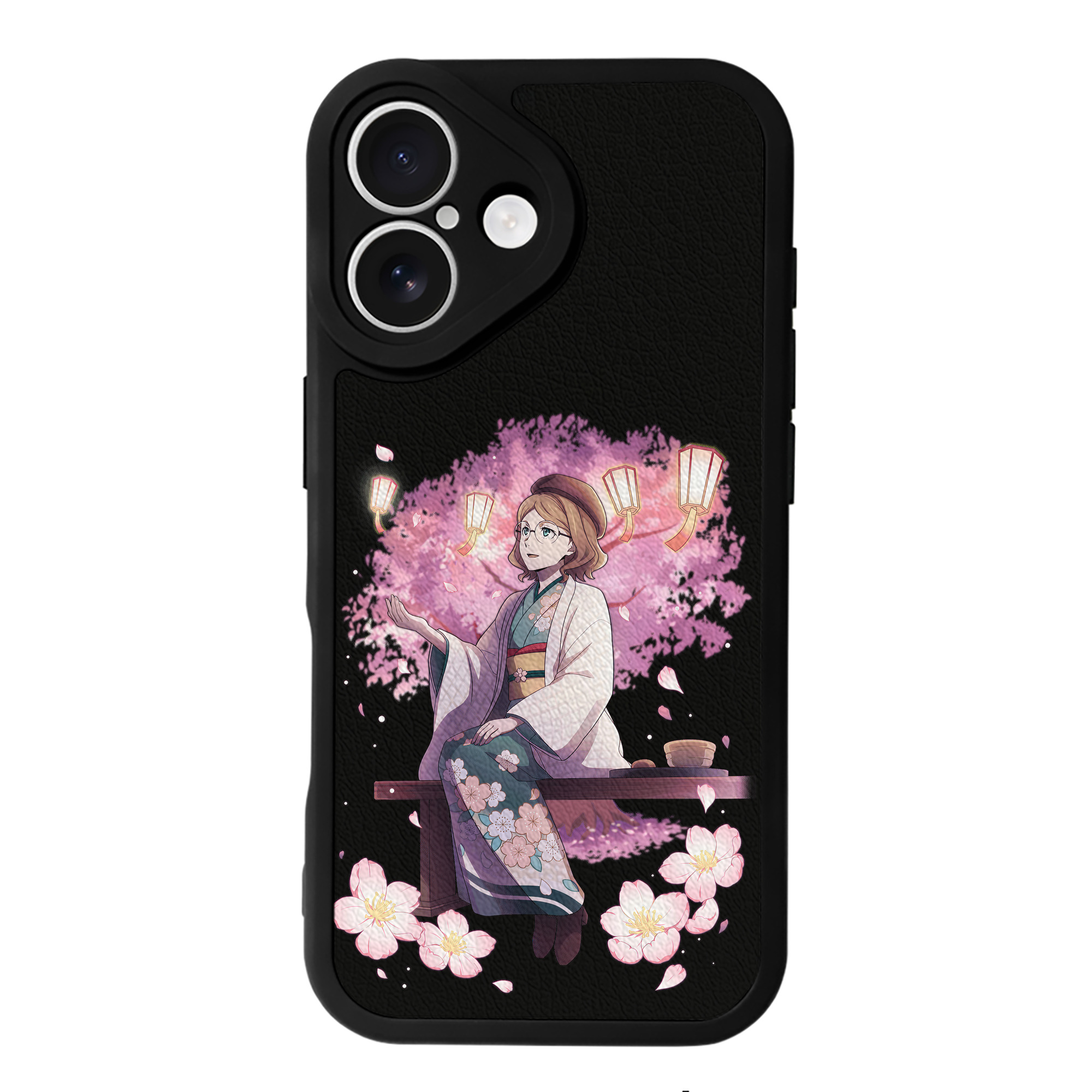 （画像用） 文豪ストレイドッグス Bungo Stray Dogs 【iPhone 16シリーズ対応】シリコンスマホケース（レザー調） 材質：シリコン